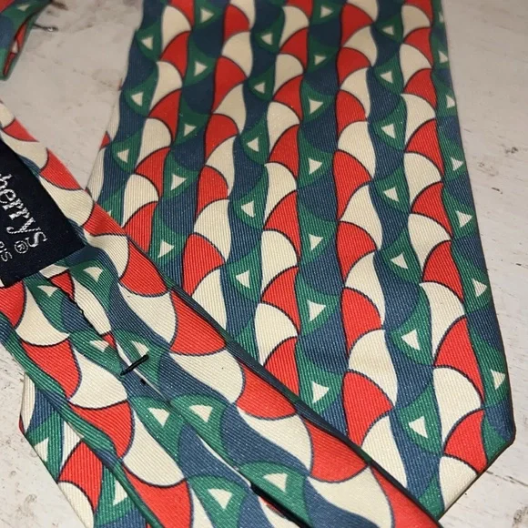 Burberry silk tie - Picture 4 of 4